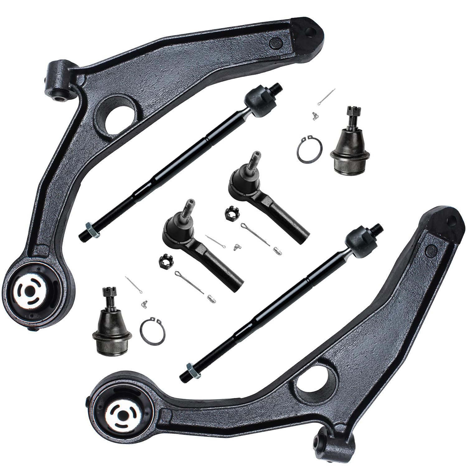 Detroit Axle - 8pc Front End Suspension Kit for 2011-2014 Chrysler 200