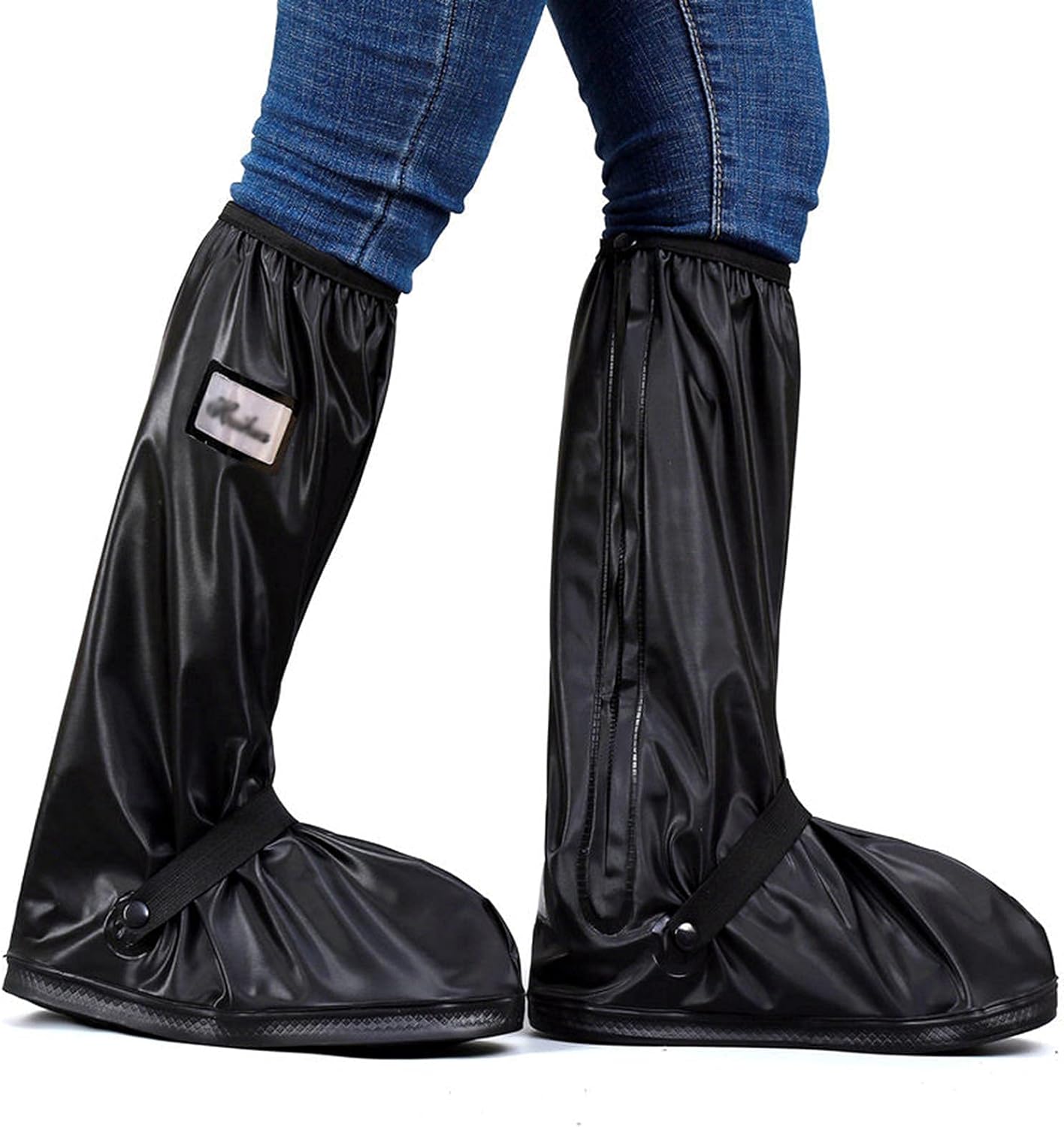 MOTOFUTURE Waterproof Shoe Covers Rain Shoe Covers Slip