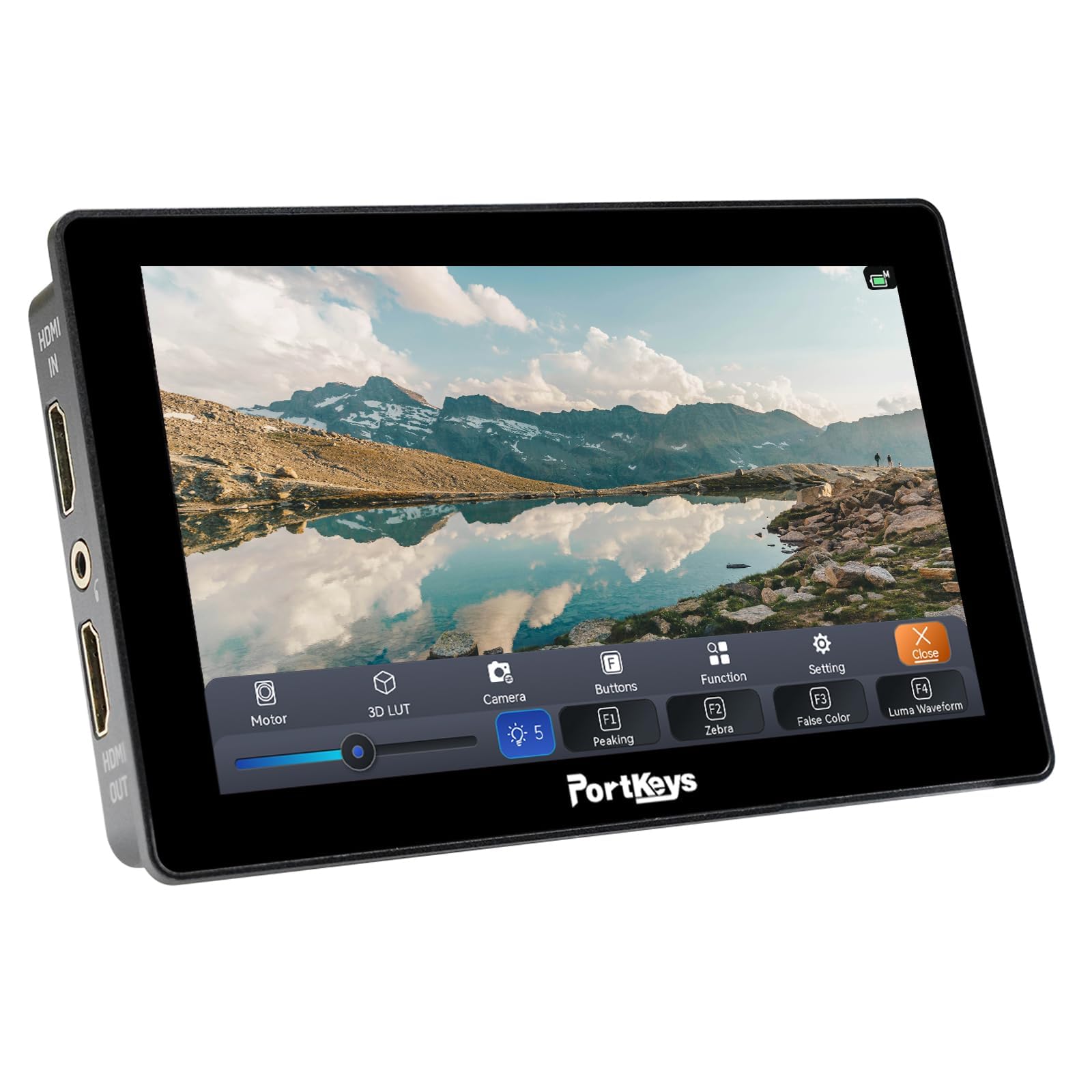 Amazon | Portkeys LH5P II 5.5インチ 2000nit カメラフィールド