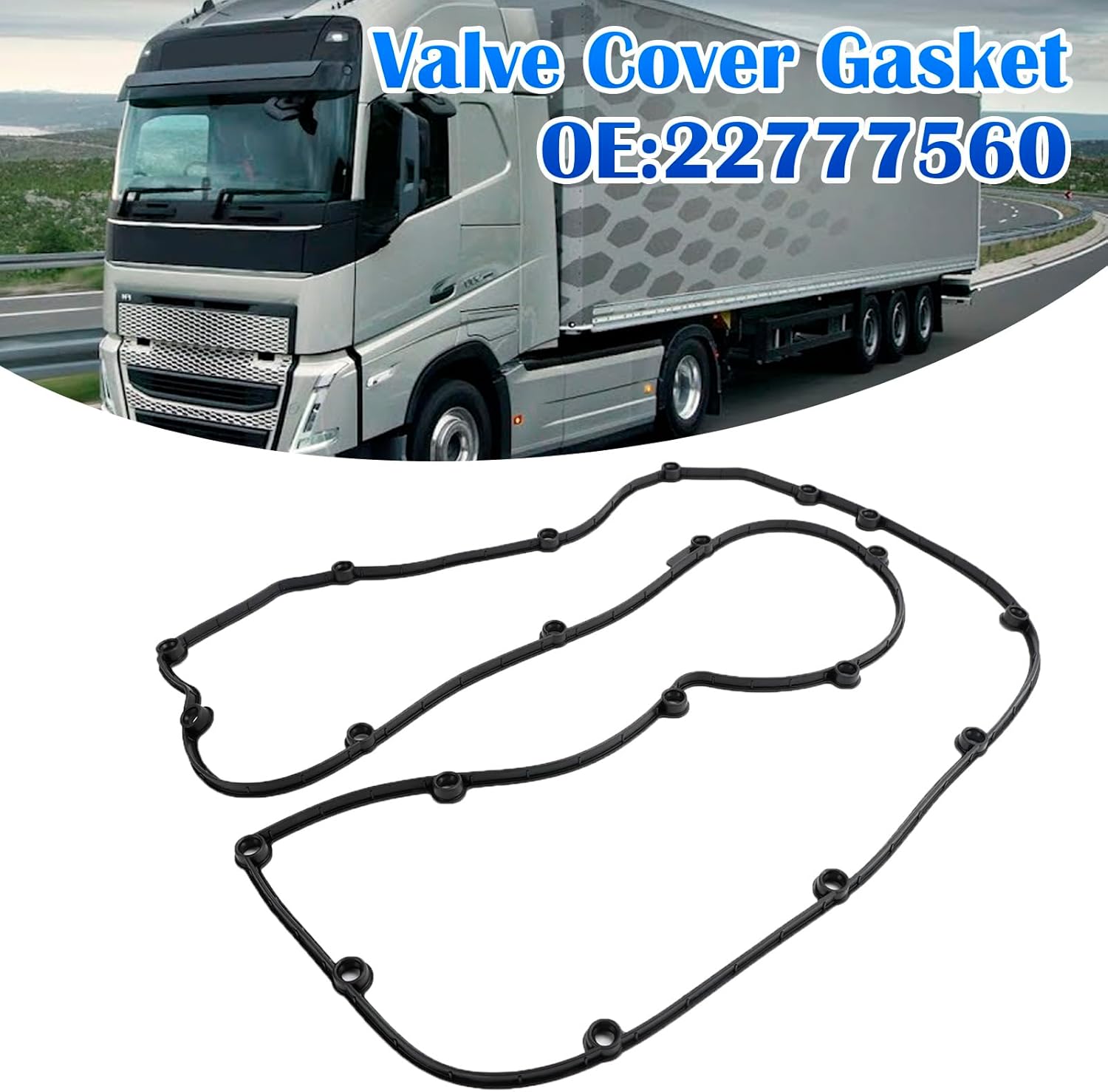 Artudatech Valve Cover Gasket 22777560 Fit for Volvo D13 Truck 22777560