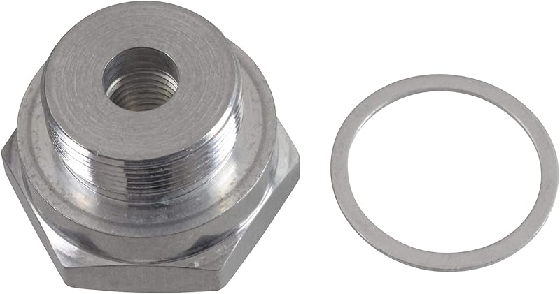Adaptador de alimentação do crossover de líquido de arrefecimento ICT Billet M12-1,5 para bloco LT Gen V – LT1 LT4 LT5 L83 L86 M28