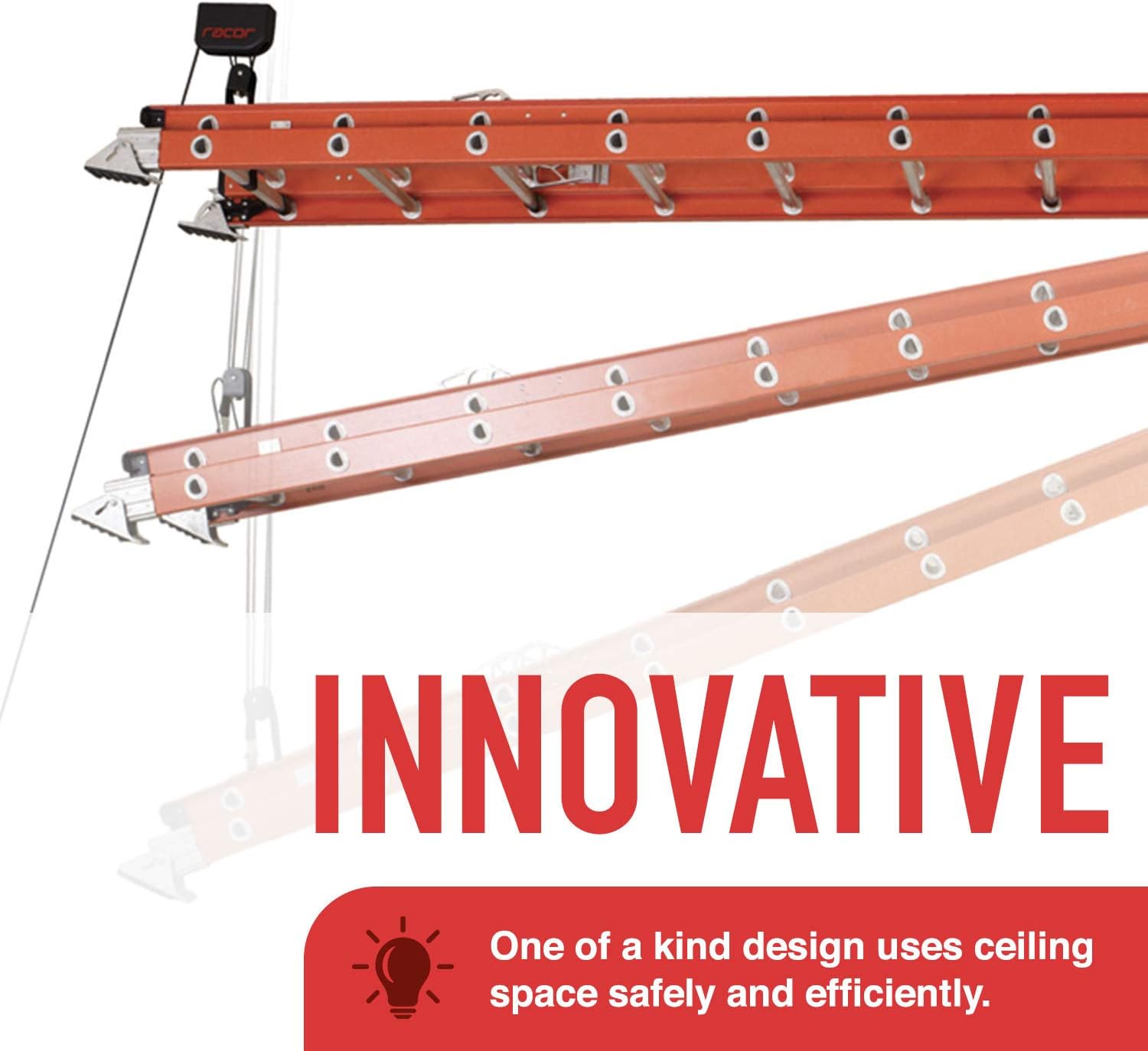 Racor - LDL-1B, Ceiling Ladder Storage Lift