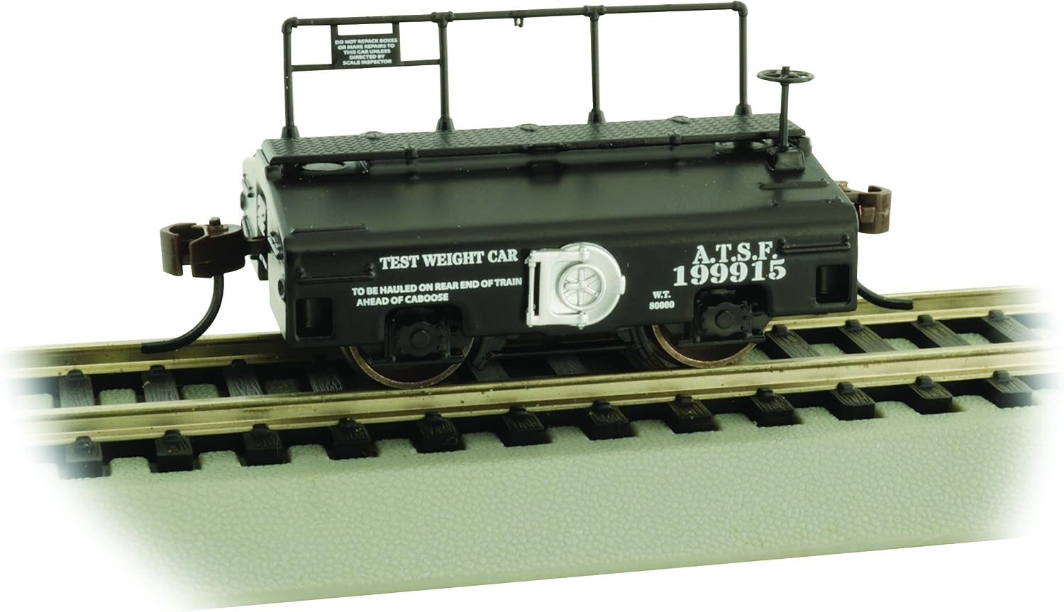 Bachmann Trains - Test Weight Car Santa FE #199915 - HO Scale