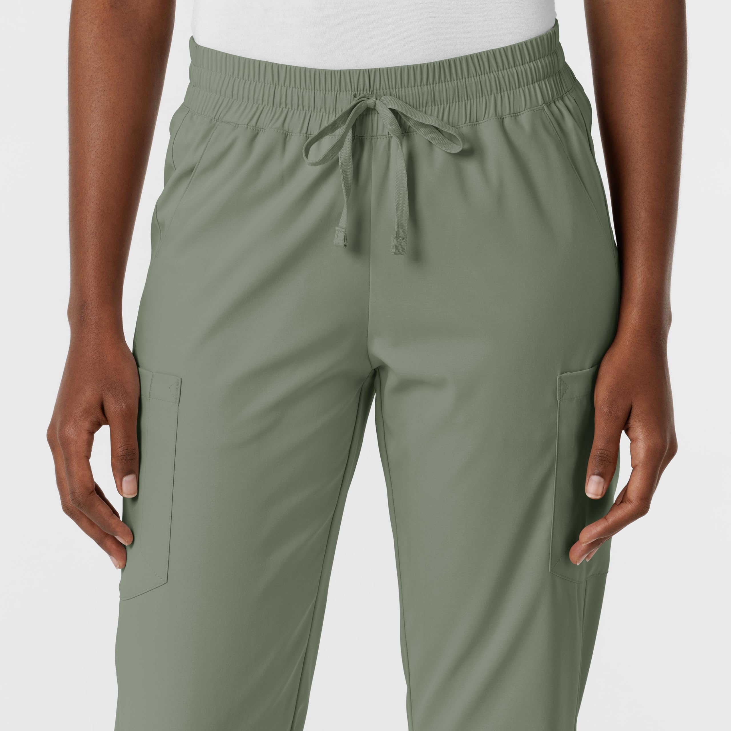 WonderWink Pantalón deportivo para mujer, Salvia, X-Large
