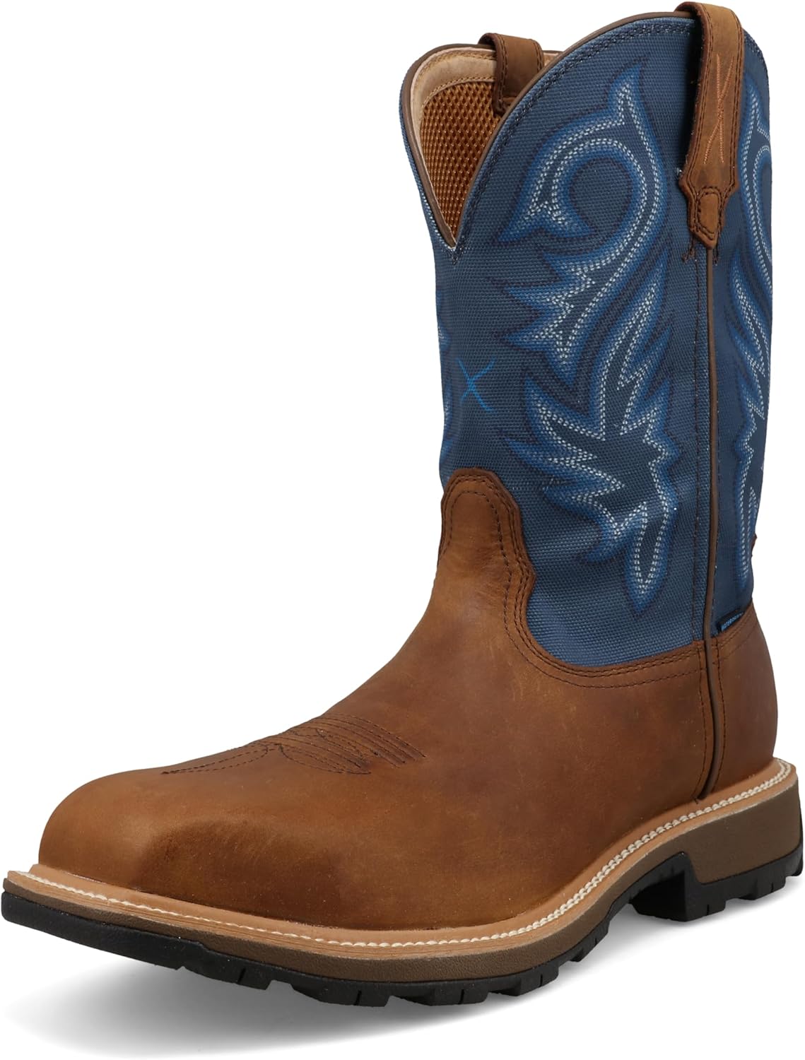 Twisted X Mens 11" Pull On Nano Composite Toe UltraLite X Waterproof Western Work Boot