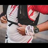 Vista 7 de GELISHI Compatible con Fitbit Versa 2 bandas con funda, correa protectora para hombres, correa deportiva resistente para reloj inteligente, verde