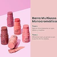 Vista 4 de e.l.f. Multibarra monocromática, color lujosamente cremoso y mezclable para ojos, labios y mejillas, vegano y libre de crueldad, cereza bronceada