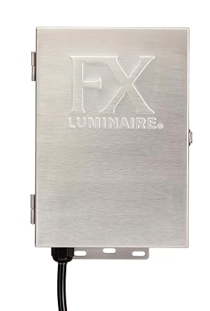 FX Luminaire by Hunter DX-300-M DX300M - DX Series Astronomical Transformer 300 Watt with Metal Case Matte Grey, Paintable