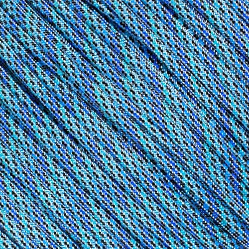 West Coast Paracord Multi Color Nylon Military Paracord 550 Type III 7 Strand Utility Cord Rope - 100 Foot Hanks (Typhoon)