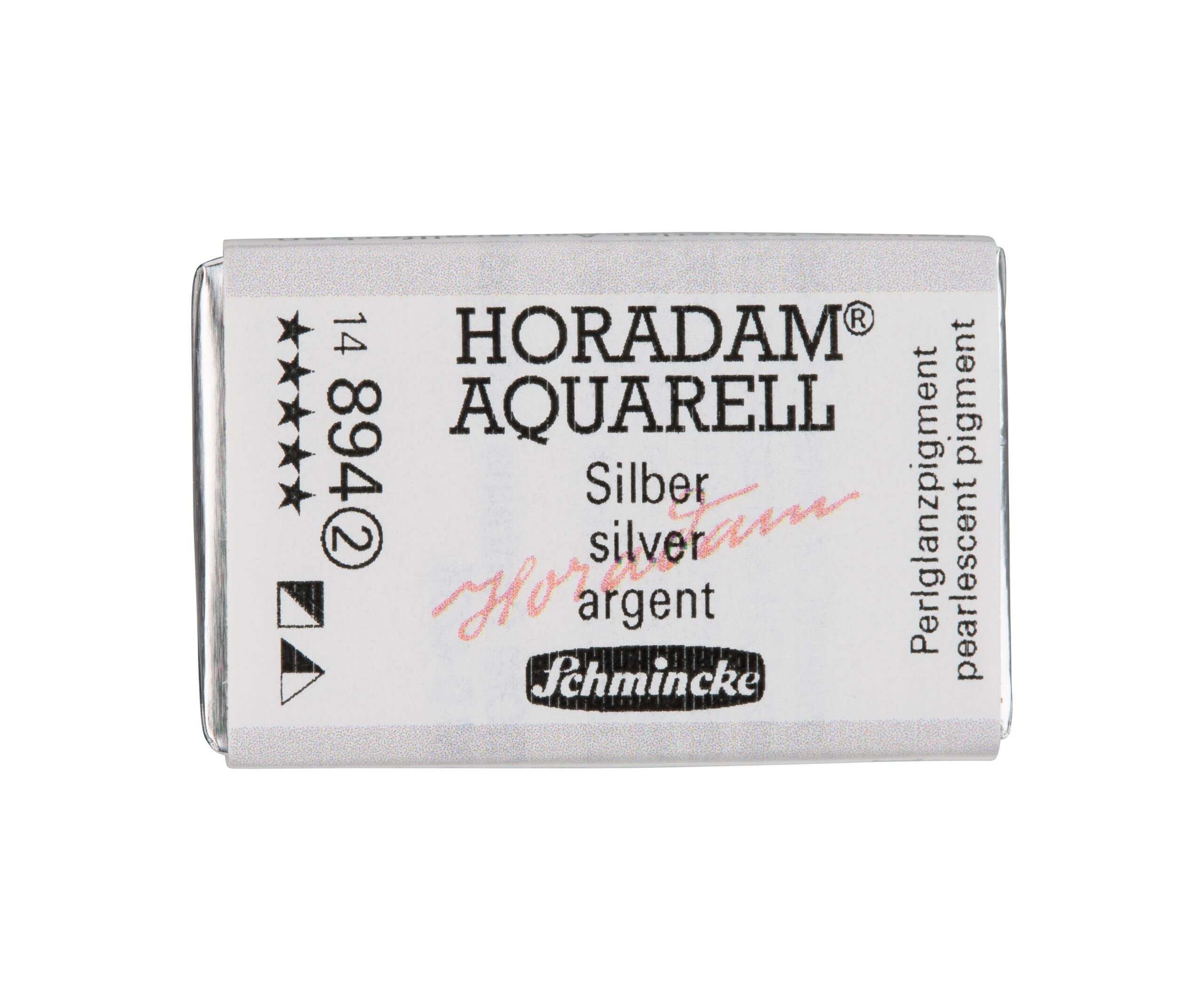 Schmincke - HORADAM® AQUARELL - finest artists' watercolours, 487 Cobalt blue light, 14 487 044, 1/2 pan — view 190
