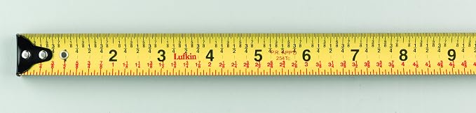 Lufkin L625SCTMP 1-Inch by 25-Feet Hi-Viz Self Centering Orange Power Return Tape miniatura 3