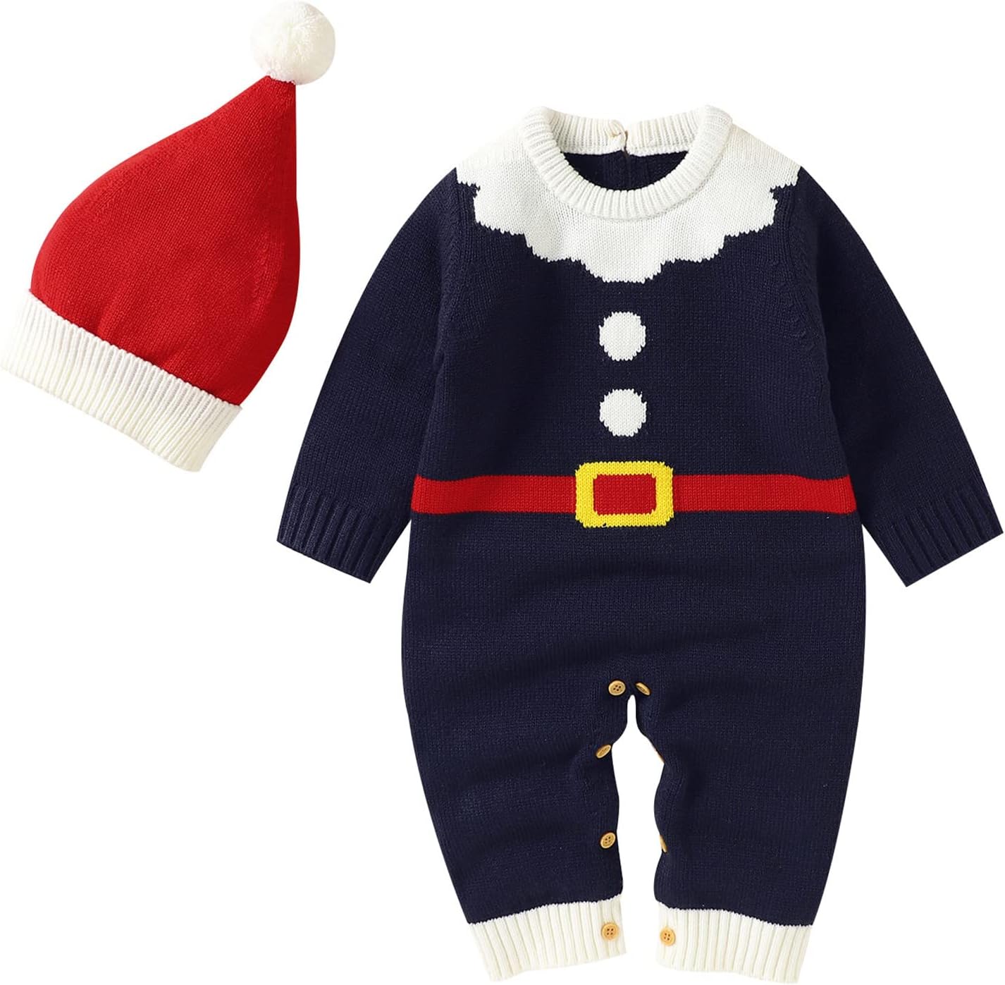 Infant Baby Boy Snowsuit Clothing Warm Hooded Romper Long Sleeve Zipper Jumpsuit Toddler Winter Clothes