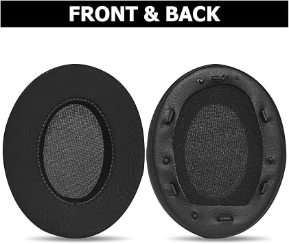 wh-1000xm3 Replacement Ear Pads Compatible with Sony WH-1000XM3 Headphones,WH1000XM3 Ear Cushions Are Made Of Soundproof Sponge And Cooling Gel(Black)
