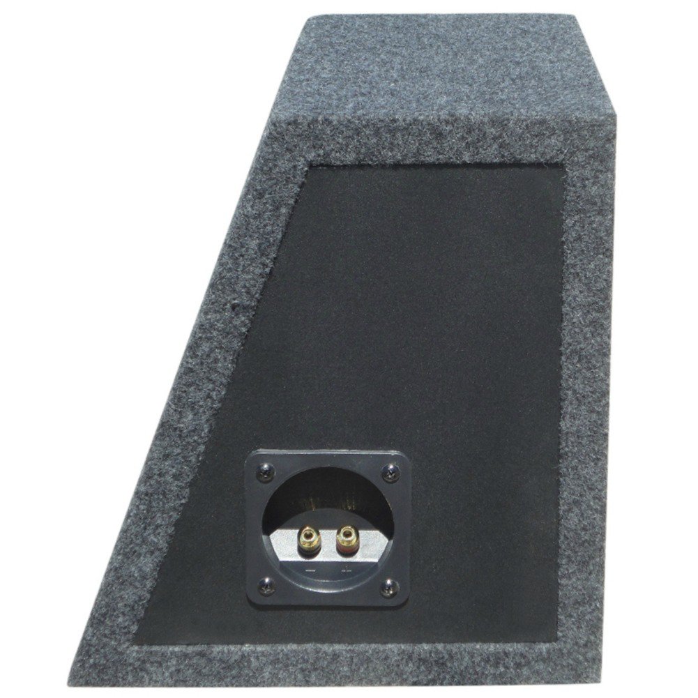Box Caja VACÍA por Sub SUBWOOFER DE 20,00 CM 200 MM 8" DE Forma Trapezoidal DE 8 litros EN SUSPENSIÓN PNEUMÁTICA (Caja SELLADA)