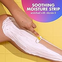 Vista 4 de BIC Soleil 3 colores desechables de 3 cuchillas para mujer, asas coloridas y tira de humedad, paquete de 10