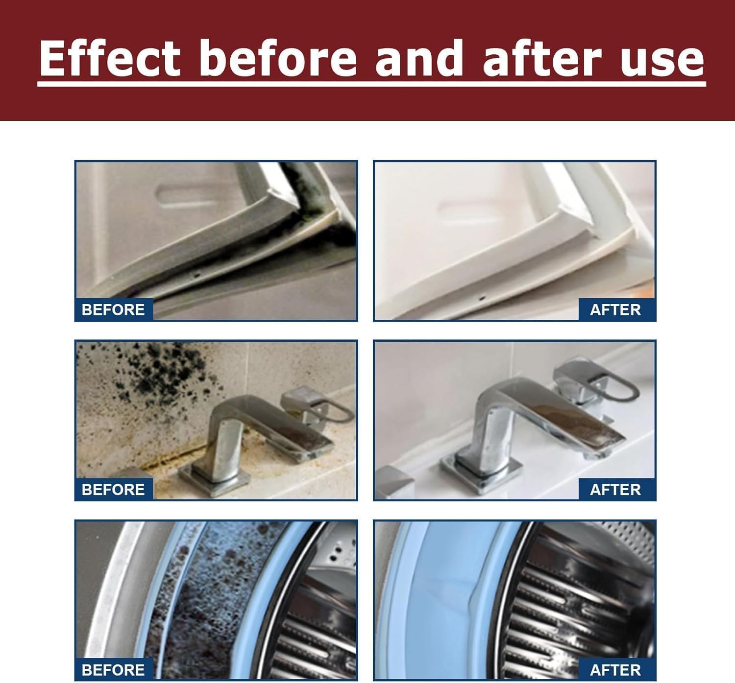 Highly Effective Removal Spray, Wall Cleaner Spray, Multi-Surface Cleaning Solution, Dirt, Dust And Stain Remover, Long-Term Protection, for Bathrooms, Kitchens, Tile, Fabric, Wood (3pcs)