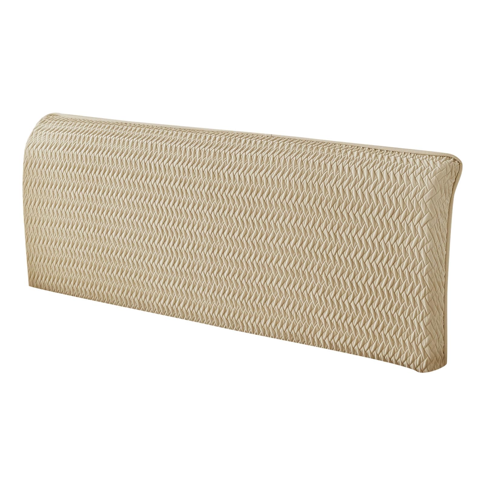 Funda para cabecero de cama acolchada con acabado geométrico de alta costura para dormitorio