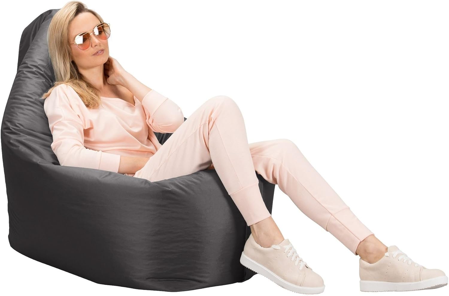 Buy Big Bertha Original XL GRAPHITE Beanbag Indoor & Outdoor Bean Bag GIANT SIZE GREAT