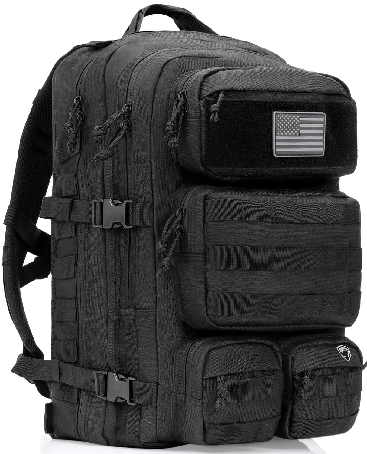 Buy Black Tactical Backpack 2.4x Stronger Work and Military Backpack