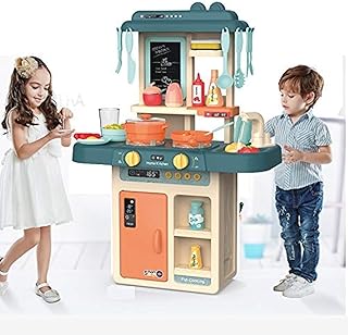 لعبة مطبخ 63 سم نور+صوت+حنفية برتقالى 889-170