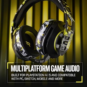 RIG 600 PRO HS Dual Wireless Multiplatform Gaming Headset, Wicked Cushions