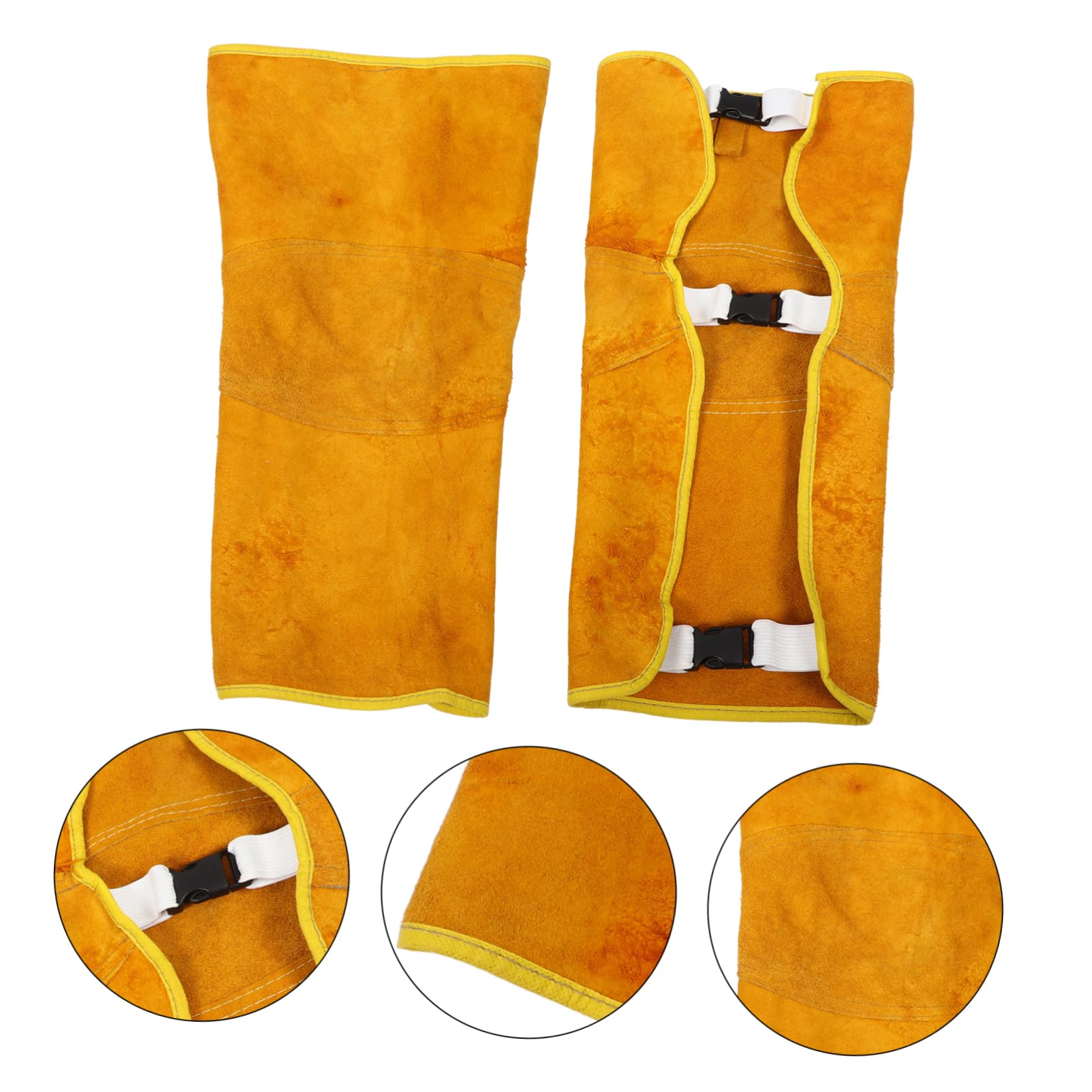 LIFKICH Welding Neoprene Knee Sleeve Men's Welding Stuff Anti-scald Leg Covers for Worker Guard