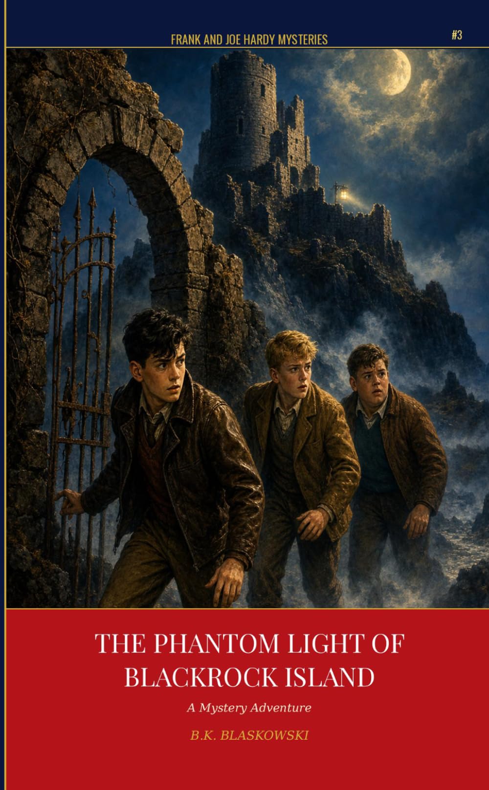 The Phantom Light of Blackrock Island: Frank and Joe Hardy Mysteries - A Mystery Adventure