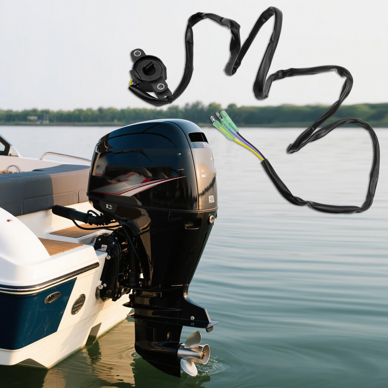 Mariner Verado Trim Sensor Power Trim Sensor 896688001 / 896688 - Compatible With Mercury & Mariner Verado Outboards 135HP To 250HP Mercury Power Trim Sensor