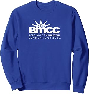 Manhattan Community College BMCC Panthers Primary Logo Sweatshirt