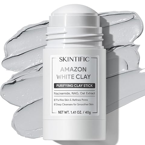 SKINTIFIC Amazonian White Clay Mask Stick with Volcanic Soil — $13.90 (18% off)