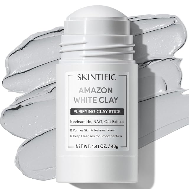 SKINTIFIC SKINTIFIC Amazonian White Clay Mask Stick with Volcanic Soil