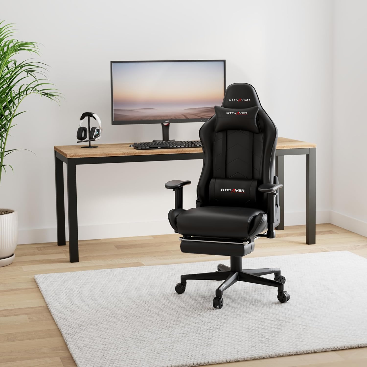 【引き取り限定】GTRACING チェアオットマン付きGT901BLACK Amazon.co.jp: Gtracing ゲーミングチェア オットマン オフィスチェア