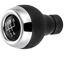 6 Speed Manual Shift Knob Gear Stick Ball for MINI Cooper R55 R56 R57 R58 R59 R60 R61 & F54 F55 F56 F57 Countryman Paceman 2006-2017 Black