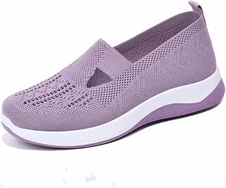 Generic Sneakers for Women Walking Shoes Slip On Casual Non-Slip Lightweight Breathable Comfortable Fashion Running Shoes