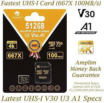 best sd card for 4k drone