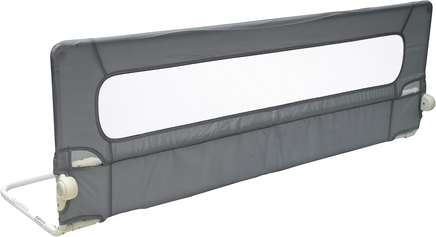 Safetots Extra Wide Bed Rail, Grey 140cm Wide x 50cm Tall, Toddler Bed