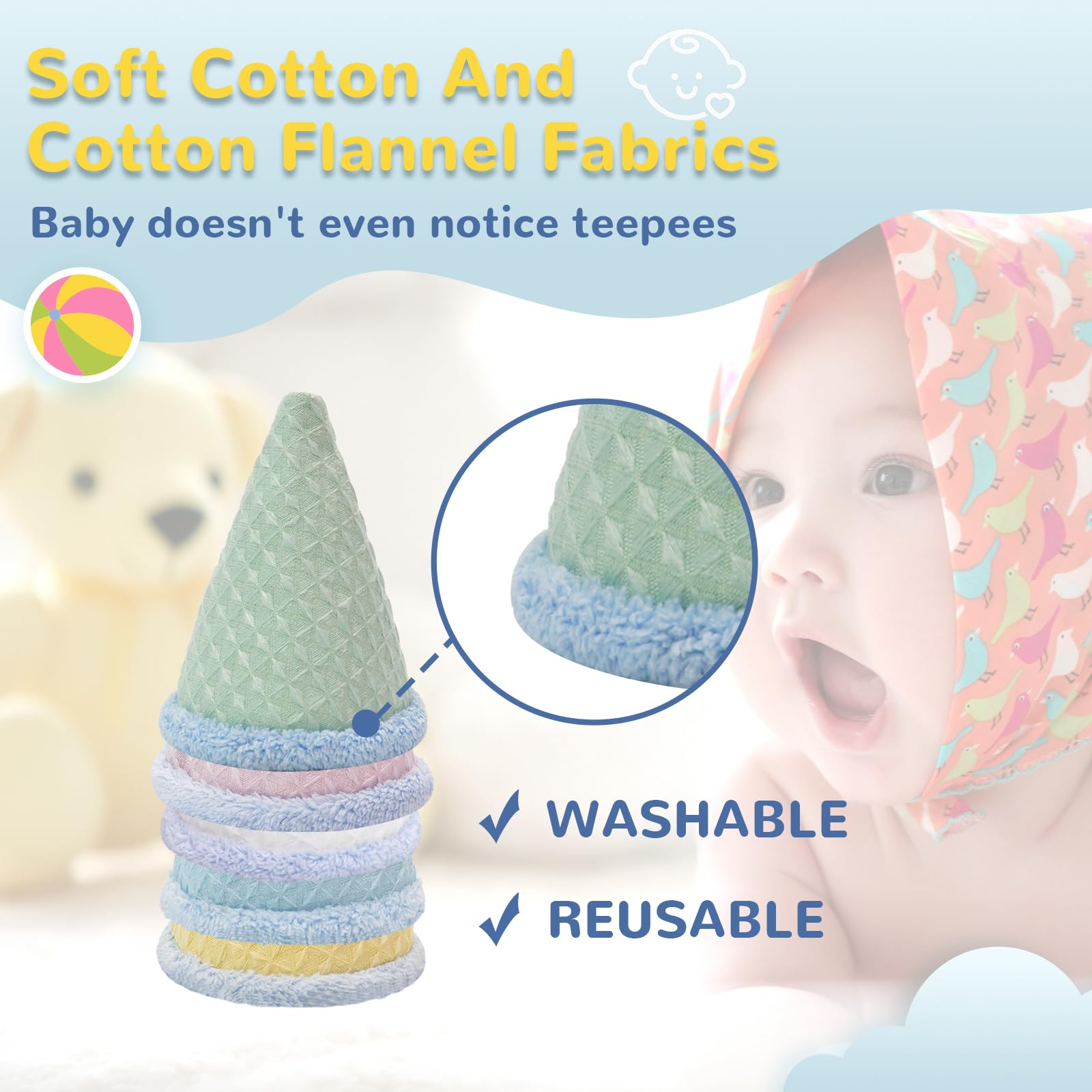 Pee Covers - Accesorios Reutilizables para Cambiar la Gorra de orina para bebés y niños