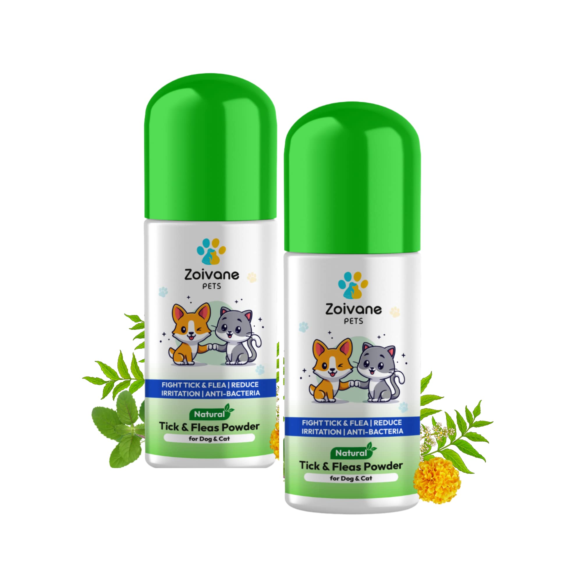 ZOIVANE Powder for Ticks in Dogs | Tick & Fleas Powder, Dog Powder for Pomeranian, shih tzu Puppy, German Shepherd, Labrador & Golden Retriever Powder for Cat, Powder for Puppy - 150gms - Pack of 2 (B0BYVL597X) Amazon Price History, Amazon Price Tracker