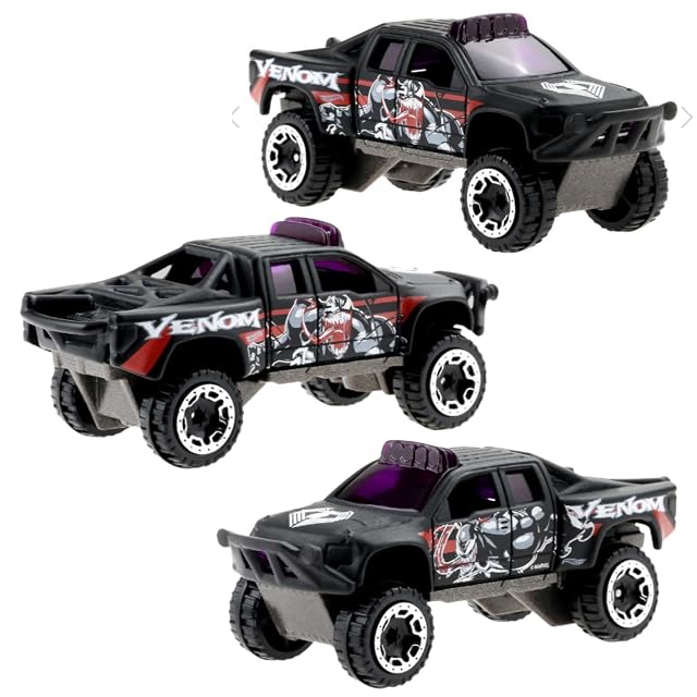 Foto 3 de 6 de Hot Wheels Marvel Spider-Man - Chorro de arena Venom 2/5