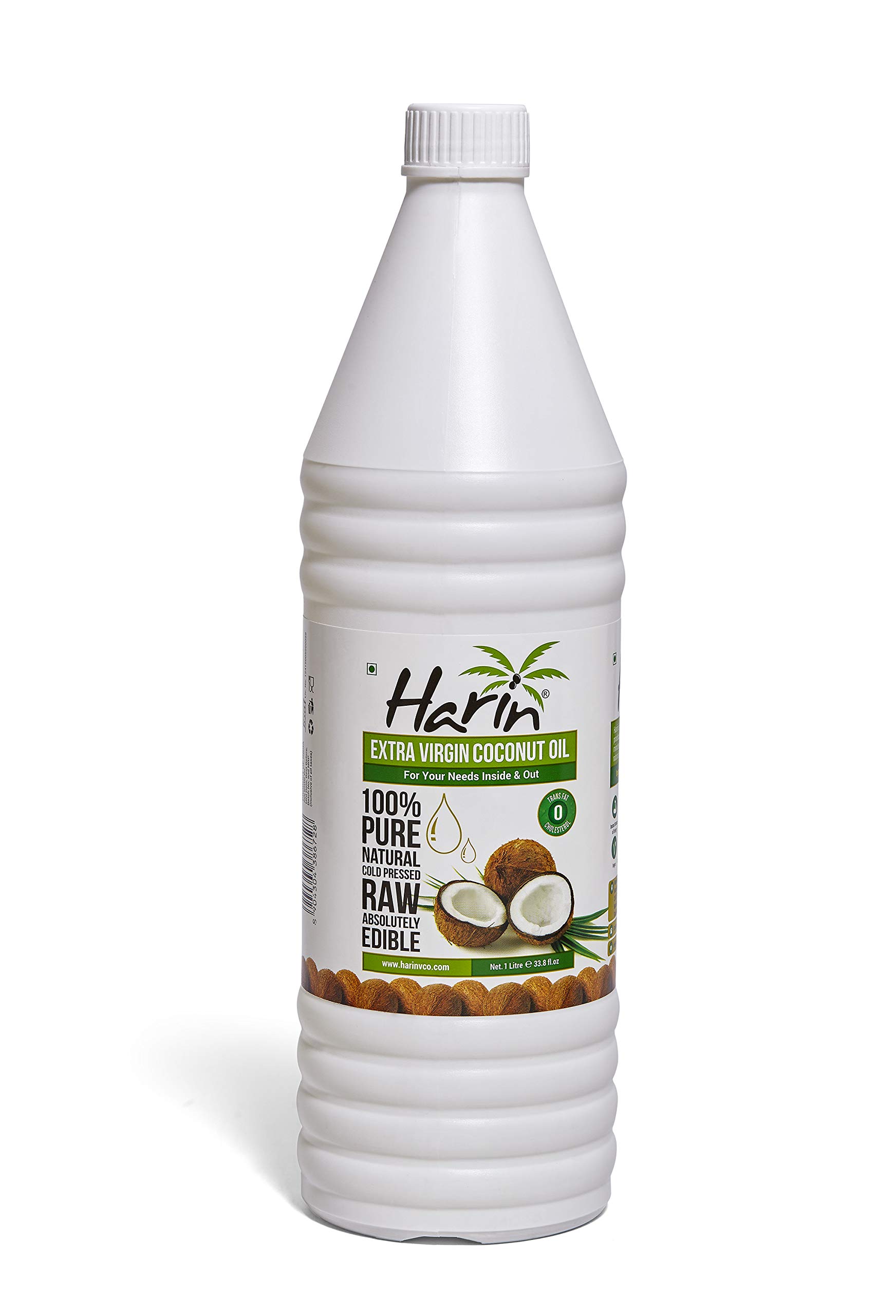 HARIN 100% Pure Extra Virgin Cold Pressed Coconut Oil for Skin 1000ml (B0BRB9NRSG) Amazon Price History, Amazon Price Tracker