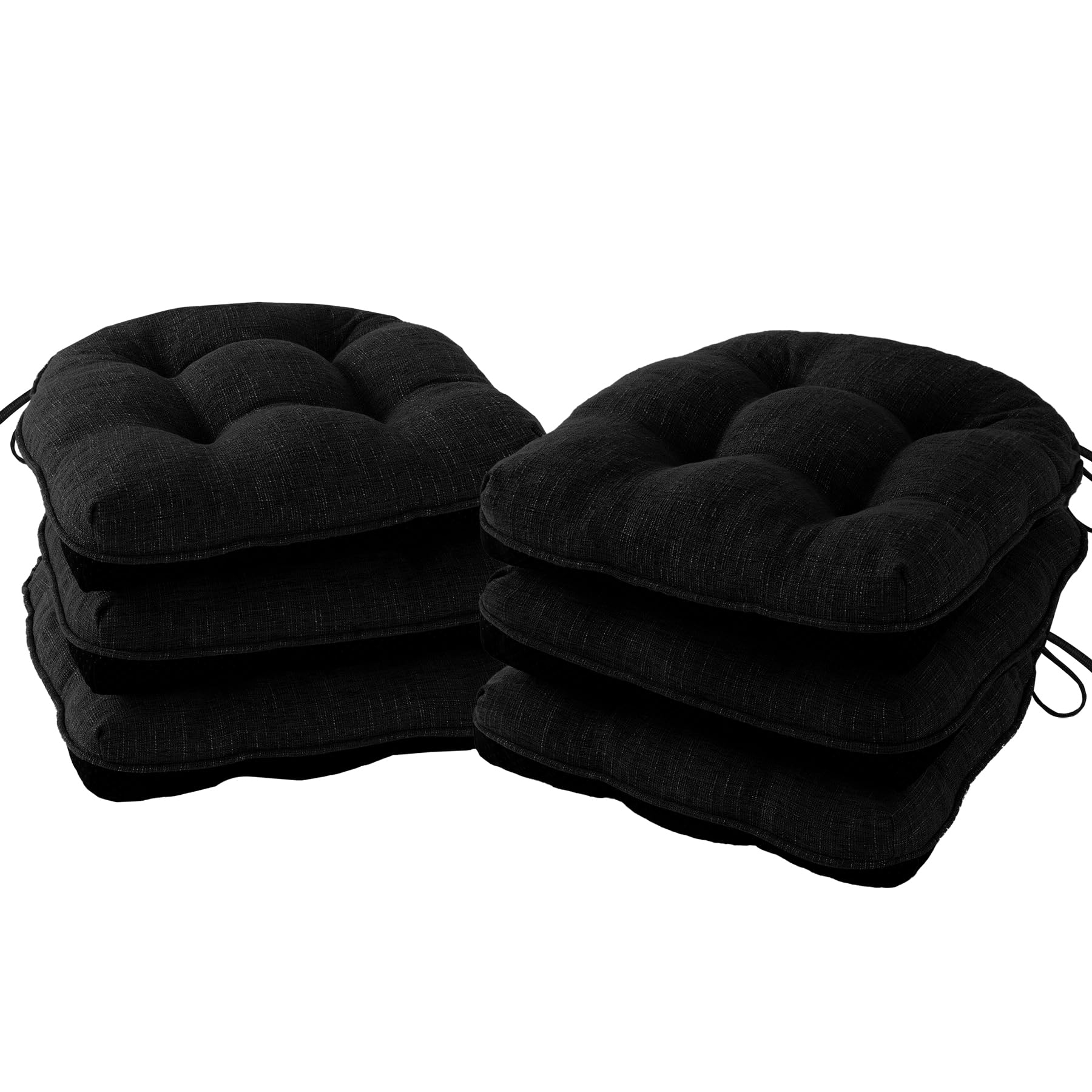 Amazon.com: IPYNBAP Chair Cushions for Dining Chairs Set of 6, Indoor ...