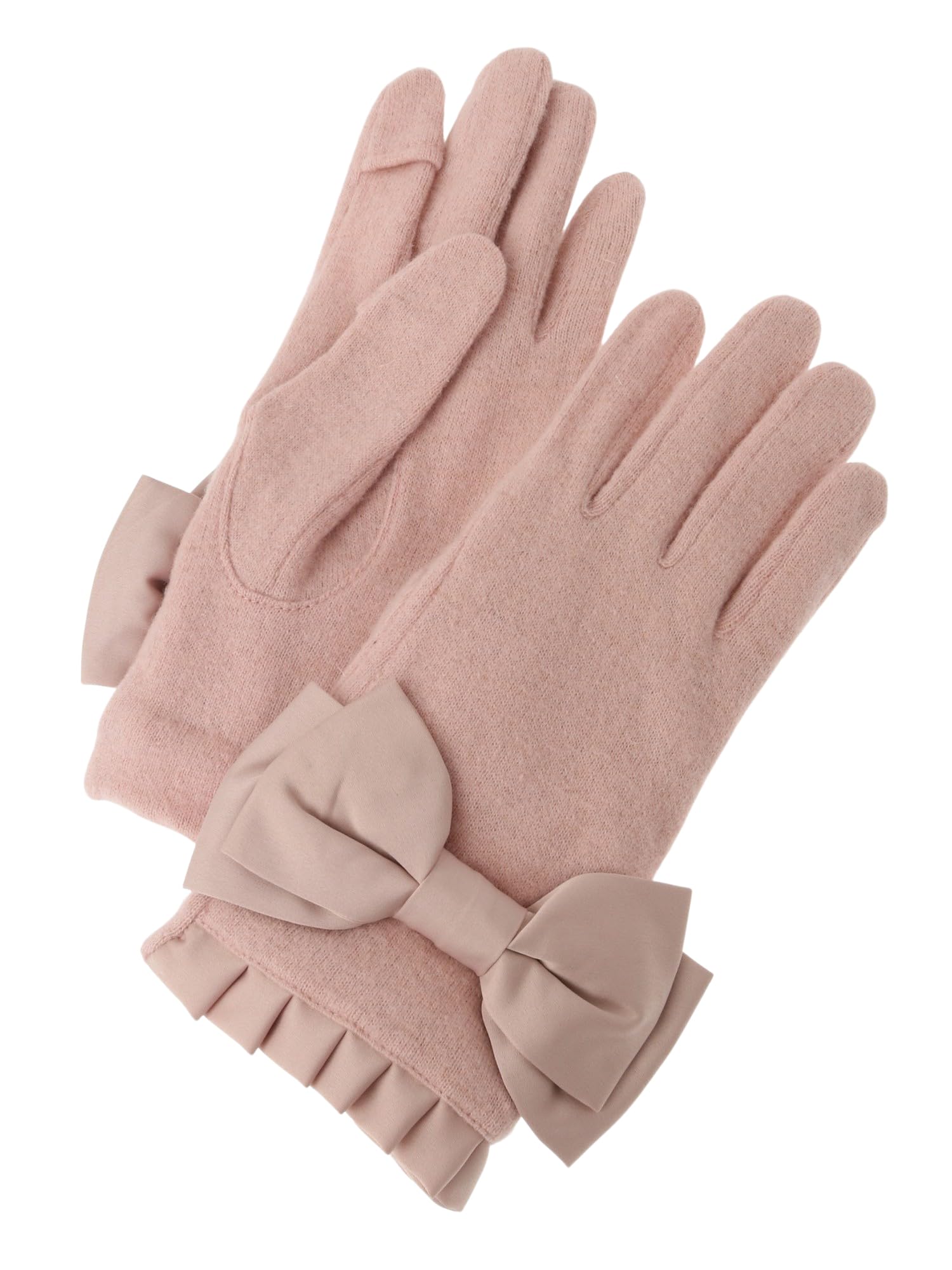 [メゾン ド フルール] アパレル ビッグリボンフリルグローブ