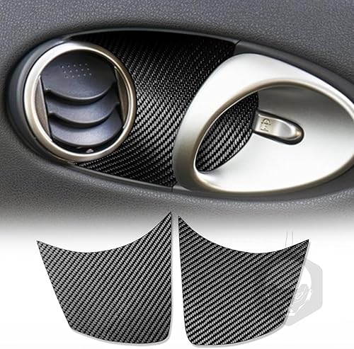 Fibra de carbono mejorada compatible con Nissan 370Z Cuenco interior 2 piezas