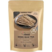 FullChea - Dong Quai Tea, 30 Teabags - Premium Dried Dang Gui Tea - Natural Cut & Sifted Angelica Sinensis Root - Gut Soothing - Caffeine-Free Herbal Tea for Daily Wellness & Comfort - Non-GMO