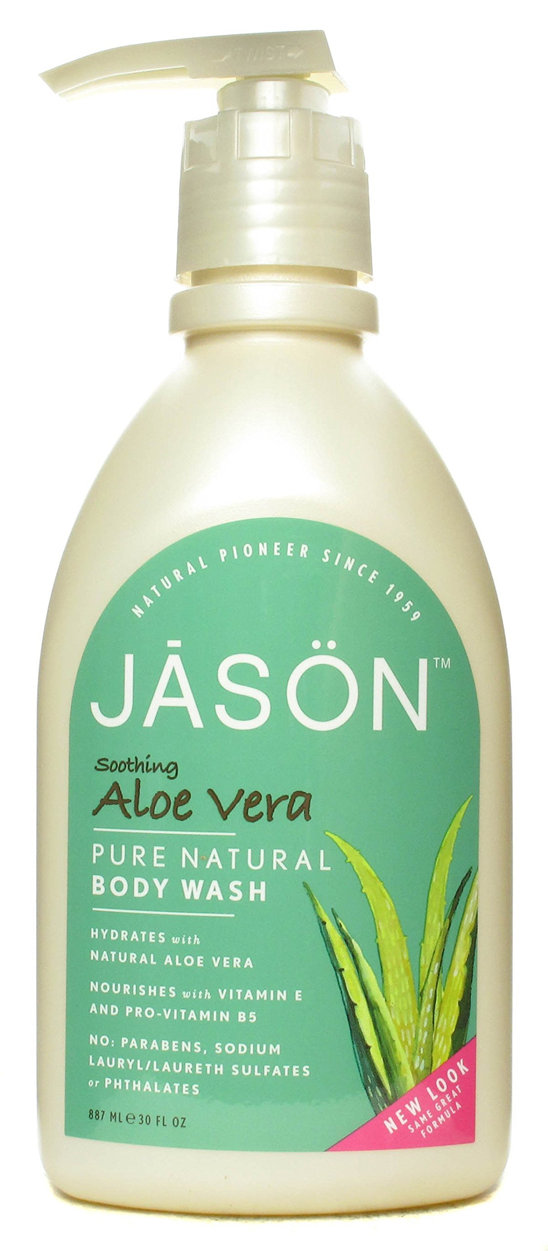 Jason Body Care: Pure Natural Body Wash, Pure Soothing Aloe Vera 30 oz (8 pack)