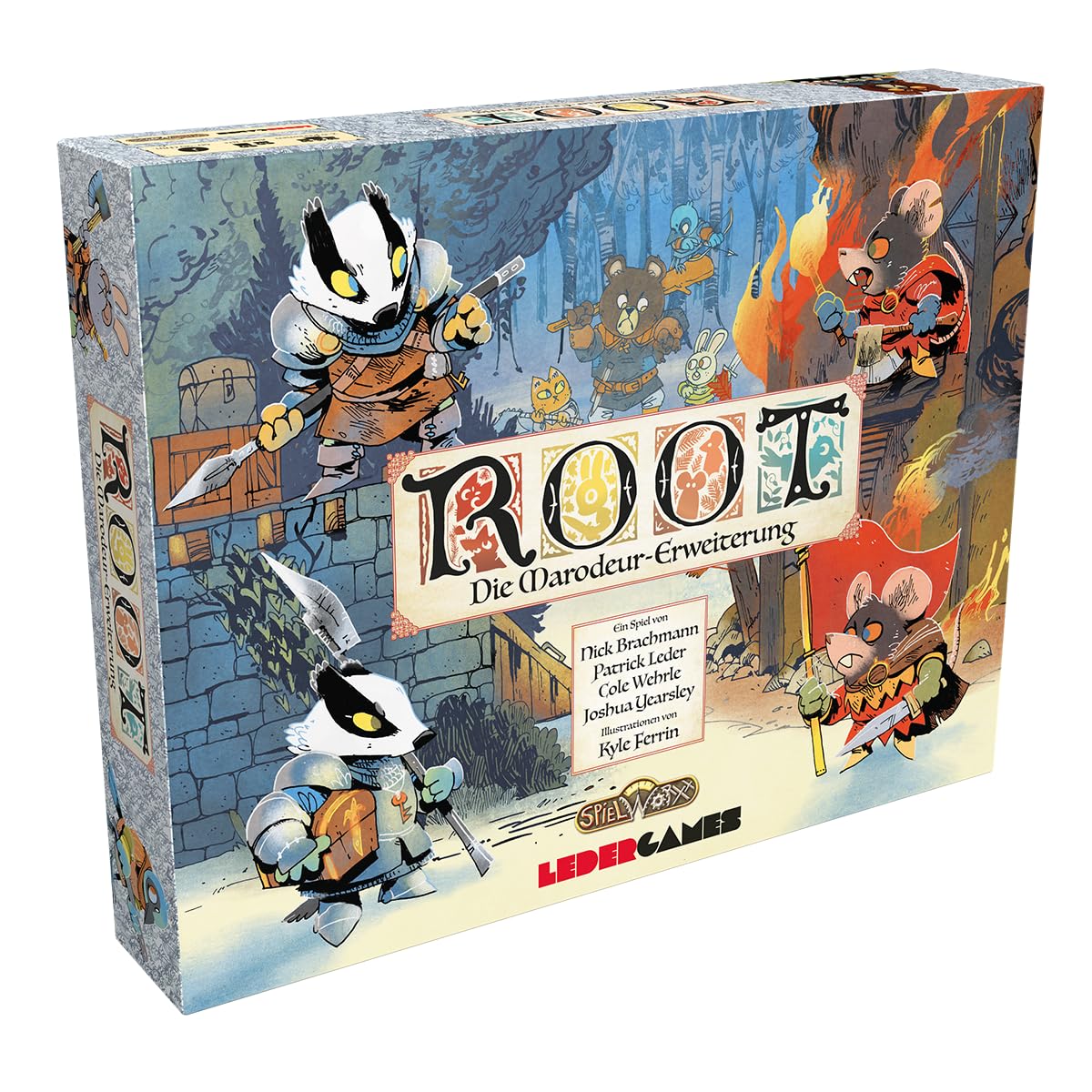 Spielworxx, Root – Die Marodeur-Erweiterung, Erweiterung, Kennerspiel, Strategiespiel, 2-6 Spieler, Ab 10+ Jahren, 90 Minuten, Deutsch