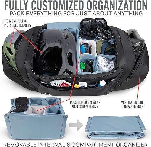 Miniatura 3 de Wildhorn Gulch MTB - Bolsa de transporte resistente para bicicleta de 70 litros. Bolsa ligera y duradera para bicicleta. Bolsa de engranaje ideal