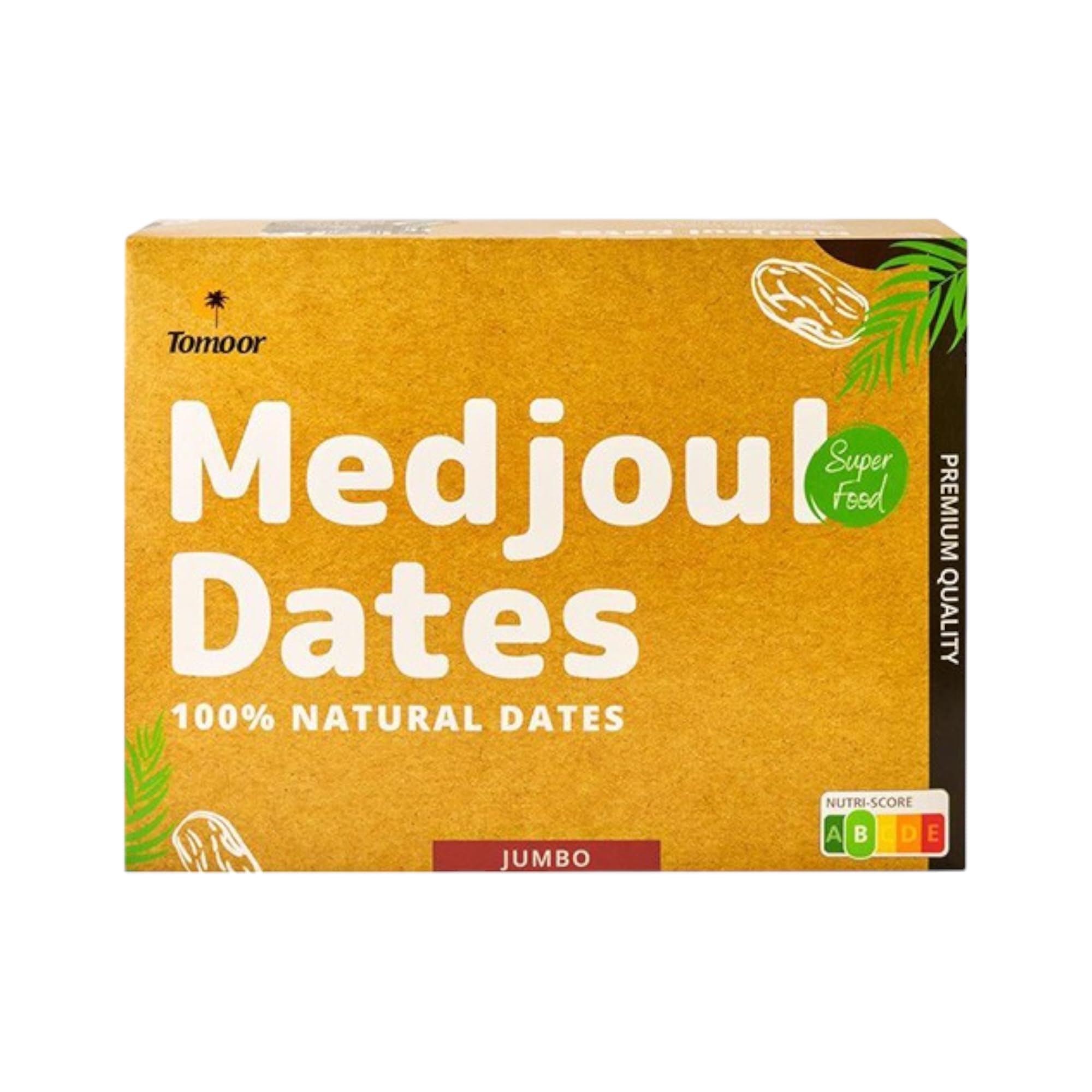 Tomoor Medjoul – Dátiles Jumbo – 5 kg – Calidad premium de Palestina – Nueva cosecha – 100% natural
