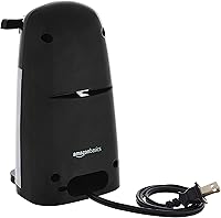 Vista 4 de Yaxa Basics - Abrelatas eléctrico 3 en 1, abridor de botellas y afilador de cuchillos, con cuchilla de acero inoxidable, soporte magnético