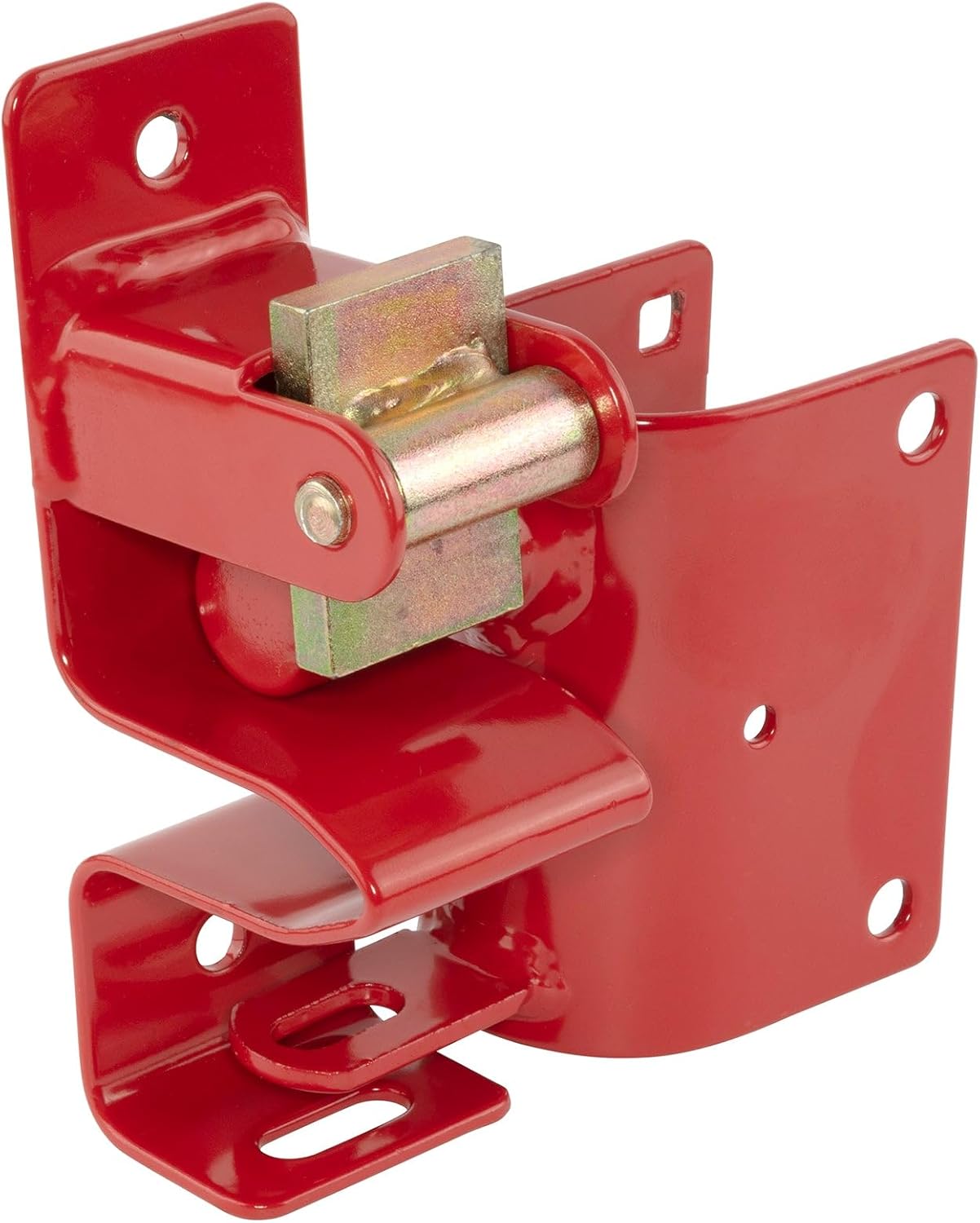 SpeeCo Genuine One Way Gate Latch, Lockable, Red. Perfect for Ranches, Pastures, and Farms. Part Number S16100500